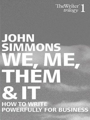 cover image of We, Me, Them and It